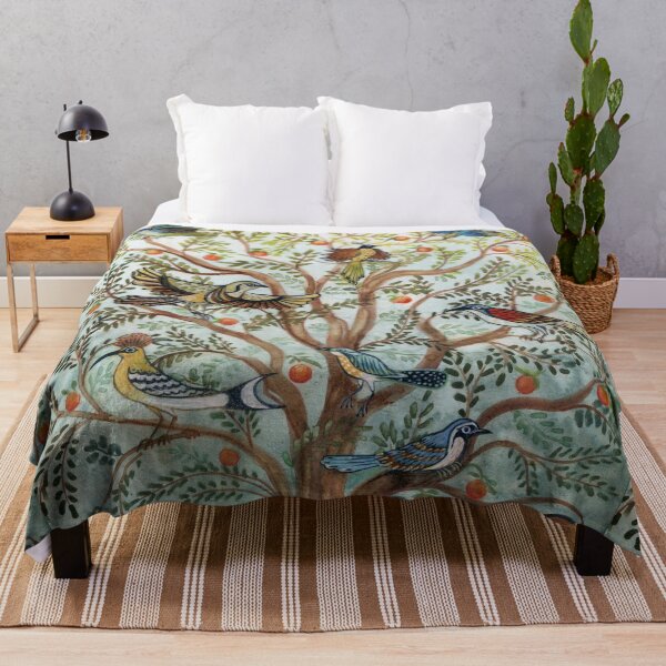 Item preview, Birds in an Orange Tree designed and sold by EleMcKay.