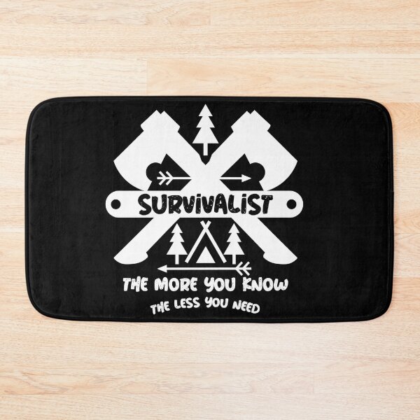 Item preview, Bushcraft Survival Camping - Off Trail Camping - Extreme Bushcraft - Outdoor Lovers designed and sold by happygiftideas.