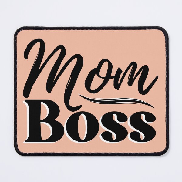 Item preview, Mom Boss, Simple Mom designed and sold by Constant Readers.