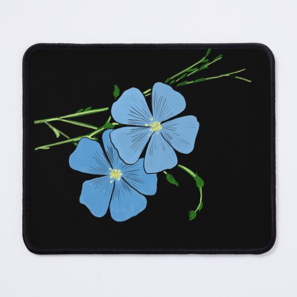 Item preview, Blue flax drawing  designed and sold by EJoyC.