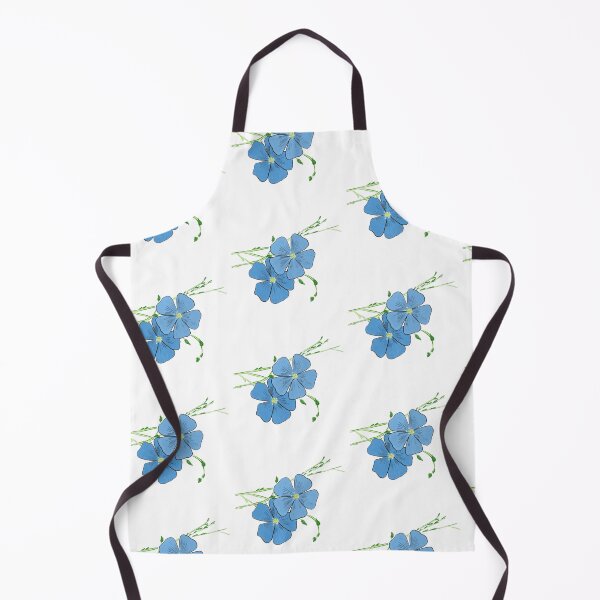 Item preview, Blue flax drawing designed and sold by EJoyC.