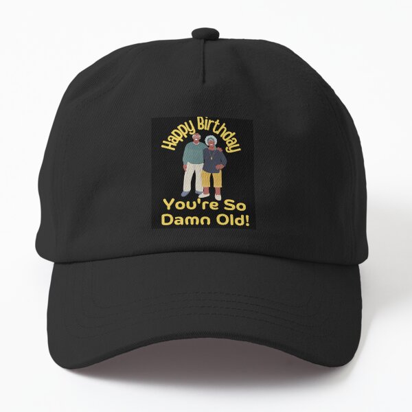 Item preview, Happy Birthday You're So Damn Old Funny Design designed and sold by EarthArtDesigns.