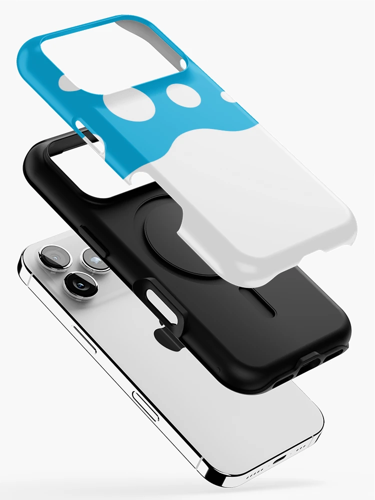 Thumbnail 2 of 4, iPhone Case, Azumarill Pattern designed and sold by InkishKingdoms.