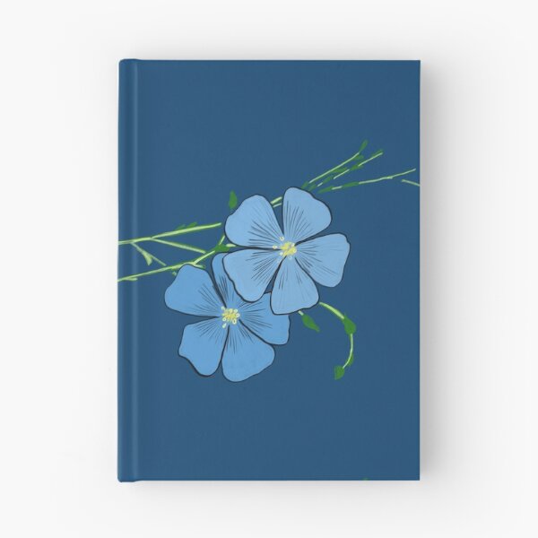 Item preview, Blue flax flowers  designed and sold by EJoyC.