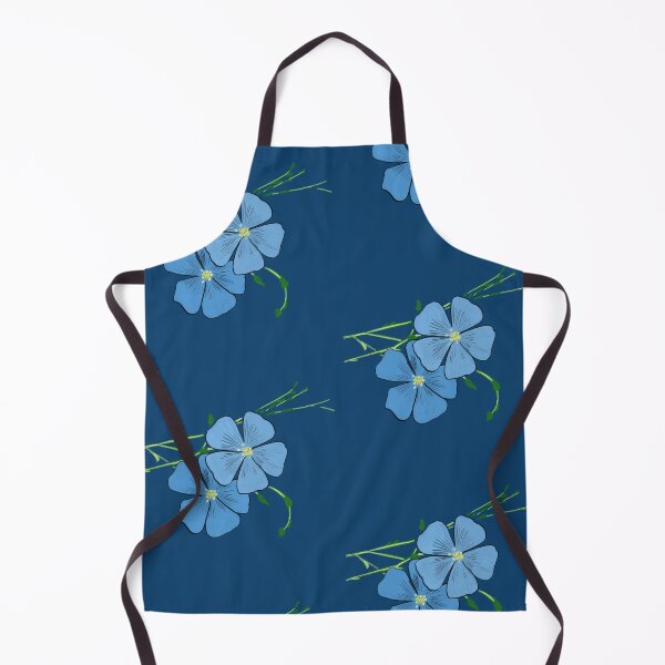 Item preview, Blue flax flowers designed and sold by EJoyC.