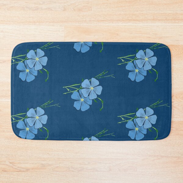 Item preview, Blue flax flowers  designed and sold by EJoyC.