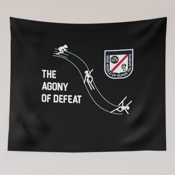 Item preview, the agony of defeat shirt designed and sold by AllisonKassulke.