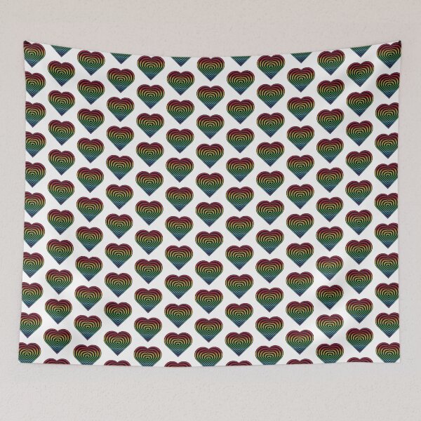 Item preview, Nested Rainbow Heart designed and sold by ThePurpleFrog.
