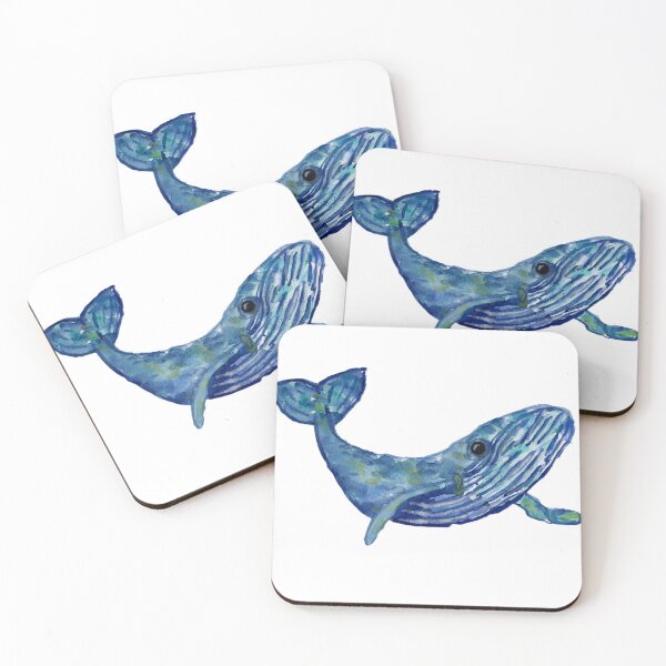 Item preview, Watercolour Whale designed and sold by CreativelyEA.