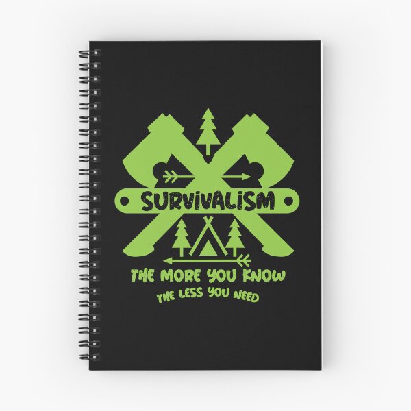 Item preview, Survivalist Gear - Off Trail Camping - Extreme Bushcraft - Outdoor Lovers designed and sold by happygiftideas.