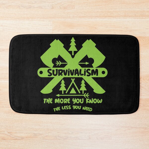Item preview, Survivalist Gear - Off Trail Camping - Extreme Bushcraft - Outdoor Lovers designed and sold by happygiftideas.