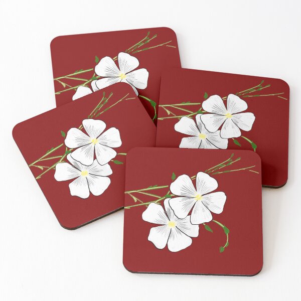 Item preview, White flax drawing  designed and sold by EJoyC.