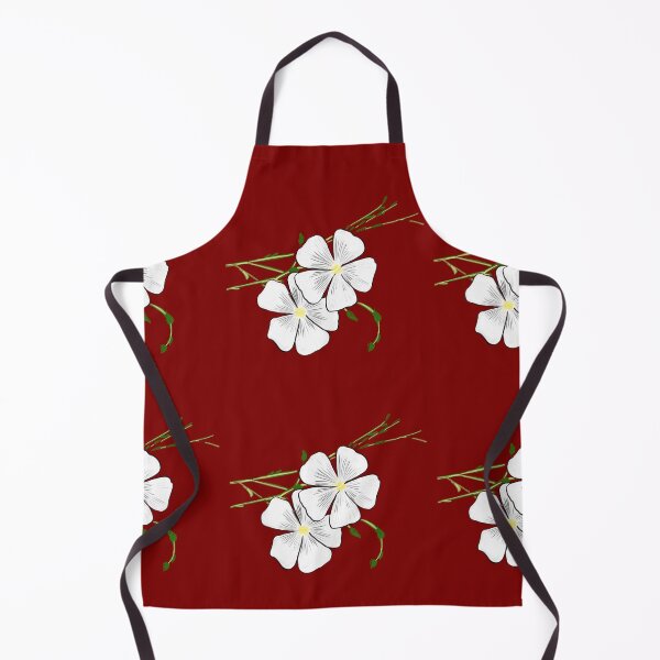 Item preview, White flax drawing designed and sold by EJoyC.