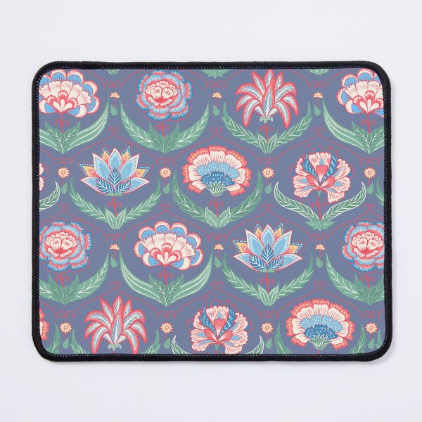 Item preview, Flowers in the style of Jacobin embroidery.  designed and sold by Skaska.