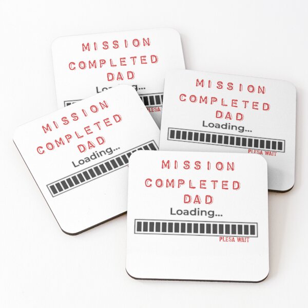 Item preview, mission completed dad designed and sold by ABDELLASTORE.