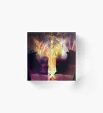 Solstice Angel 4 Acrylic Block