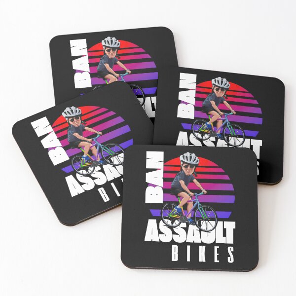 Item preview, Ban Assault Bikes Funny Biden designed and sold by MaryJaneRC.