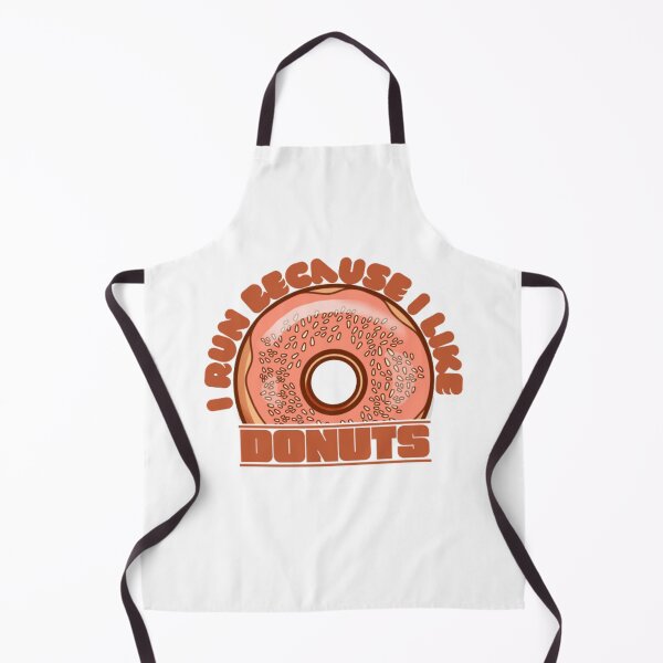 Item preview, I Run Because I Like Donuts designed and sold by khadijat297.