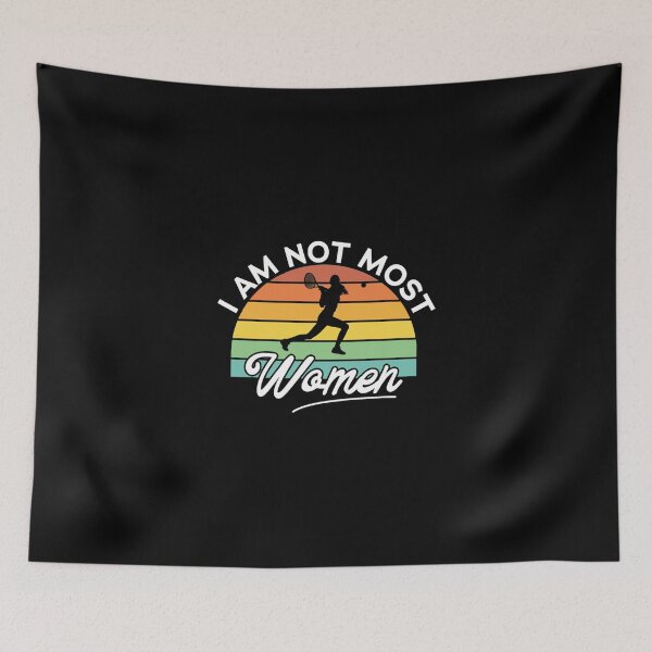Item preview, I Am Not Most Women Vintage Tennis Lover Essential T-Shirt designed and sold by laureljusjv.