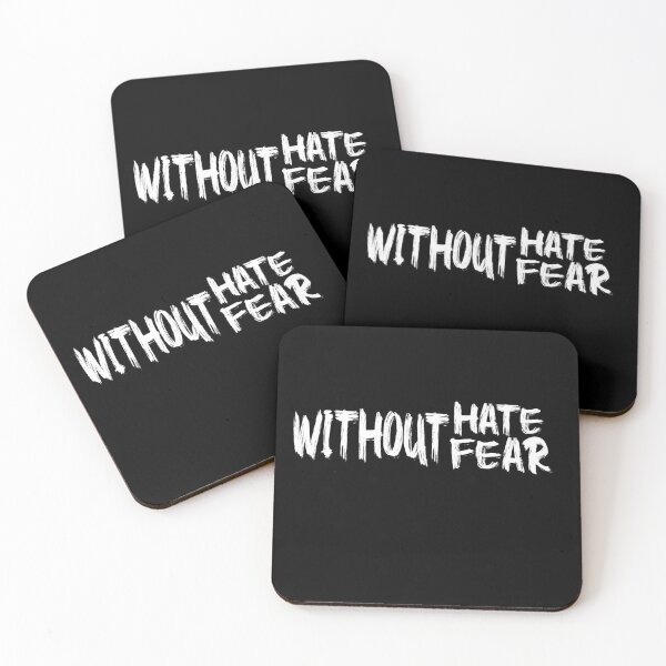 Item preview, without fear without hate designed and sold by Desi  Merch.