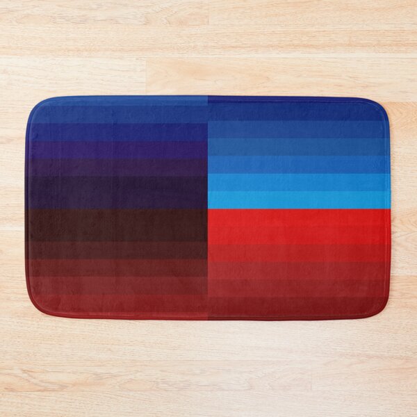 Item preview, Red and Blue Gradient Pattern in Square Grid designed and sold by SnarkyTeesMugs.