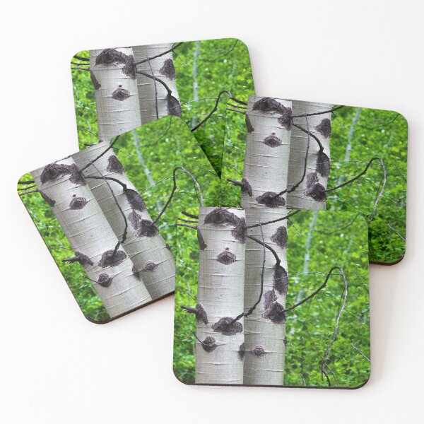 Item preview, Aspen Tree Art Green Leaves Canvas, by DAM Creative, designed and sold by DAM Creative ⭐⭐⭐⭐⭐.