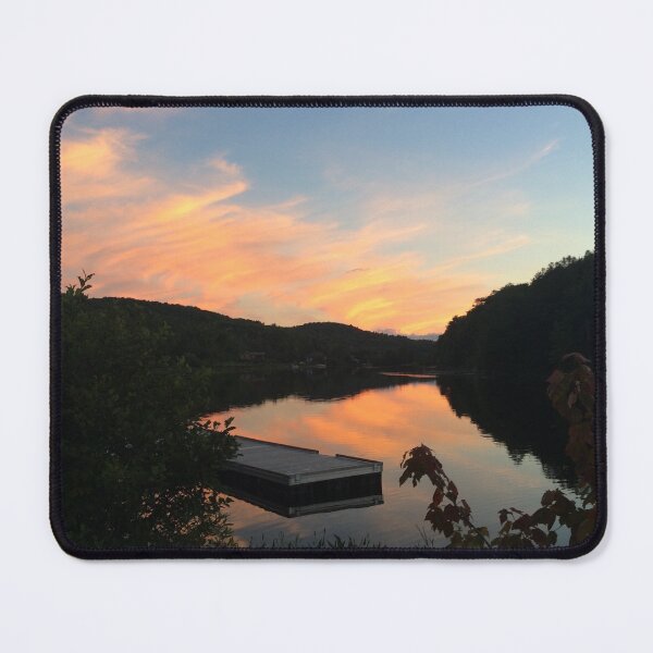 Item preview, Lake Sunset on Dock designed and sold by Johnston Creative.