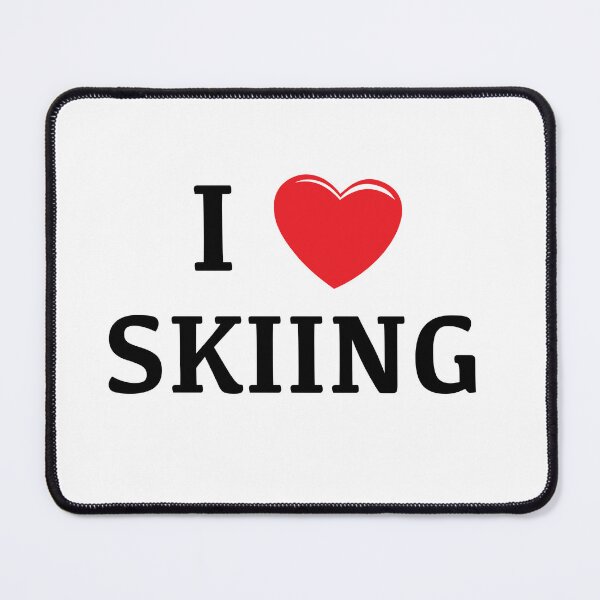 Item preview, I Love Skiing  designed and sold by Johnston Creative.