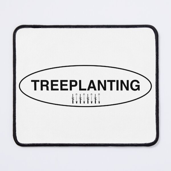 Item preview, Treeplanting - Spruce and Shovel Spade (white) designed and sold by Johnston Creative.