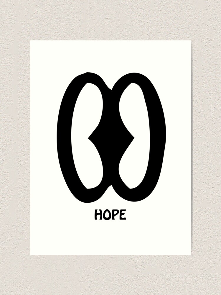 T Shirt Adinkra Symbol Hope Art Print By Keithcr Redbubble