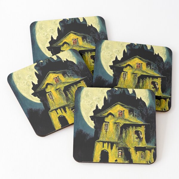 Item preview, Haunted Pulp Art Castle designed and sold by trebory6.