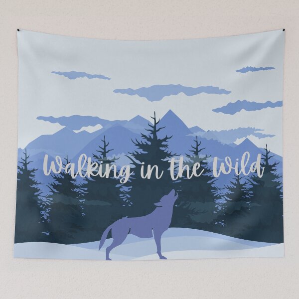 Item preview, wolf.  Walking in the Wild designed and sold by BronikowskiART.