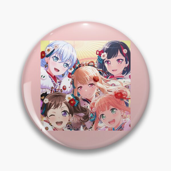 Item preview, BanG Dream Bandori Chisato Ran Himari Mashiro Kasumi Happy Festives Edit designed and sold by Galileo Majors.