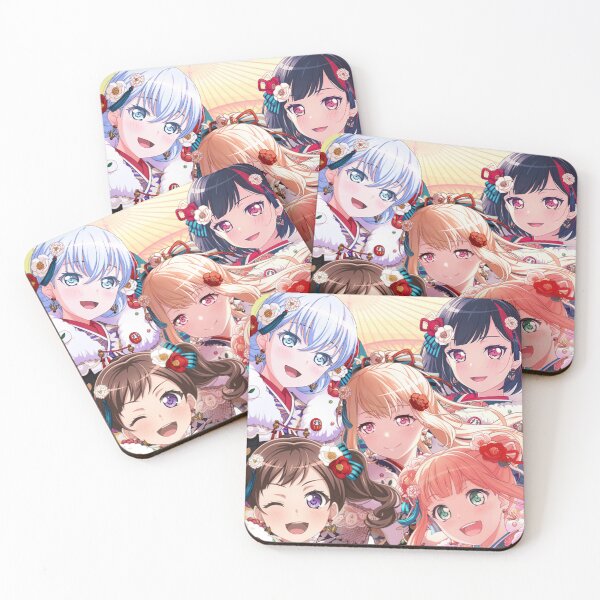 Item preview, BanG Dream Bandori Chisato Ran Himari Mashiro Kasumi Happy Festives Edit designed and sold by Galileo Majors.
