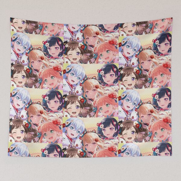 Item preview, BanG Dream Bandori Chisato Ran Himari Mashiro Kasumi Happy Festives Edit designed and sold by Galileo Majors.