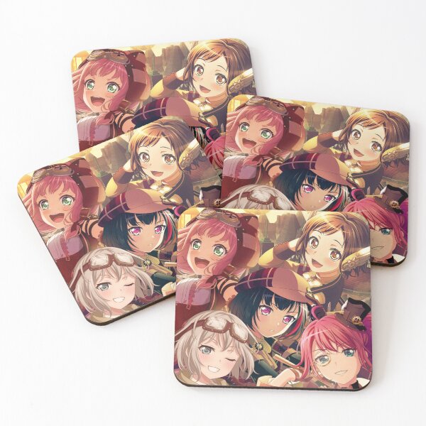 Item preview, BanG Dream Bandori Tomoe Himari Tsugumi Ran Moca Sunset-Dyed Bandwagon Edit designed and sold by Galileo Majors.