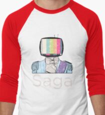 Saga Prince Men's Baseball ¾ T-Shirt