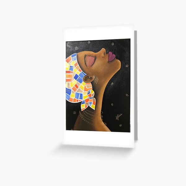 Midnight Breeze Greeting Card