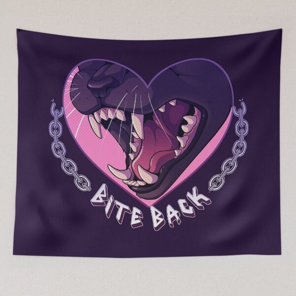 Item preview, Bite Back! Kitty designed and sold by feralfane.