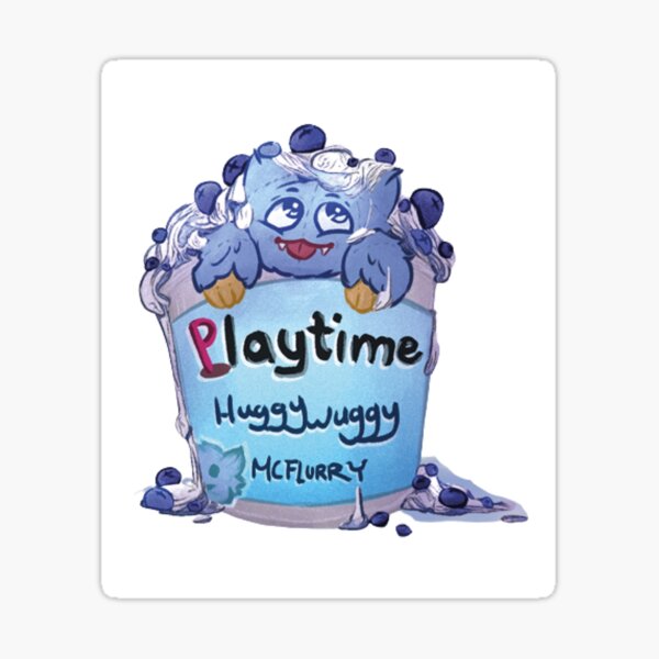 Poppy Playtime PJ Pug-a-pillar 6x6cm Sticker -  Finland