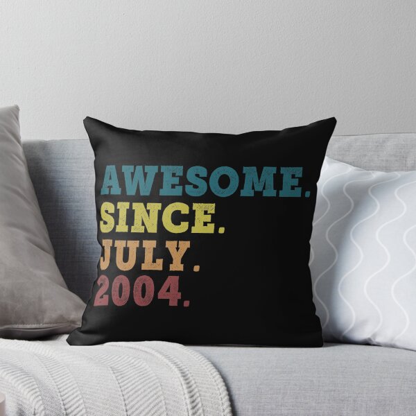 Item preview, Awesome Since July 2004 Retro Vintage 18th Birthday Gift designed and sold by designbychow.