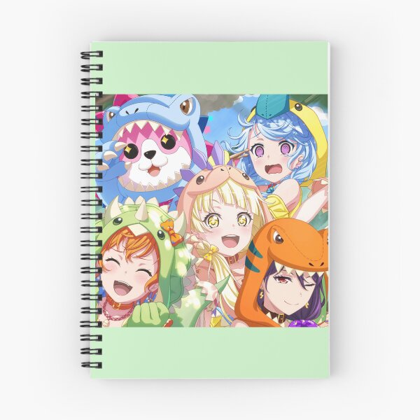 Item preview, BanG Dream Bandori Hagumi Misaki Kanon Kokoro Kaoru Happy Dinosaur Edit designed and sold by Galileo Majors.