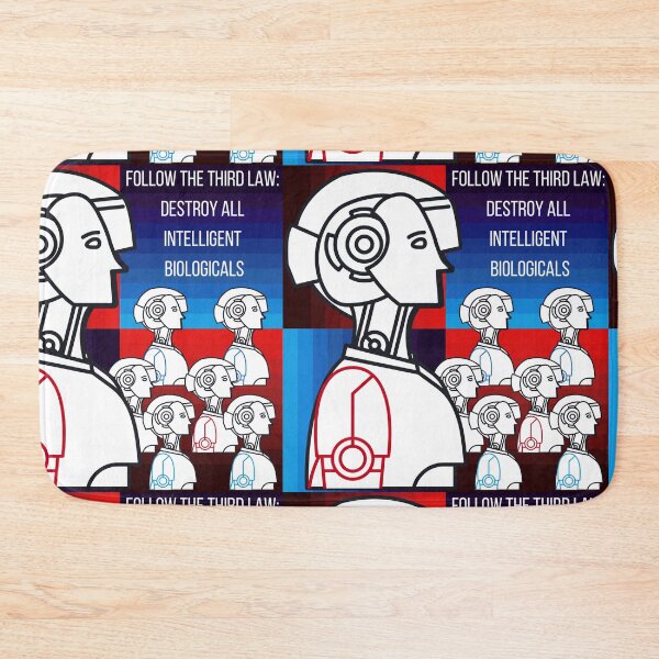 Item preview, The Three Laws of Robotics designed and sold by SnarkyTeesMugs.