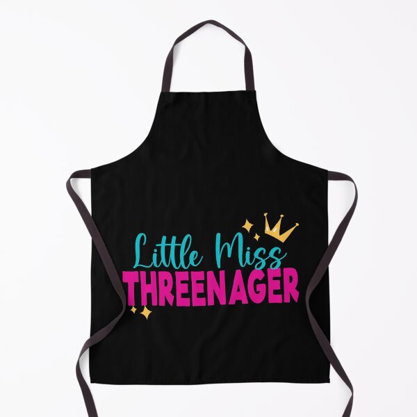 Item preview, Kids Little Miss Threenager, Cute 3 Years Old Birthday Princess design designed and sold by Merchking1.