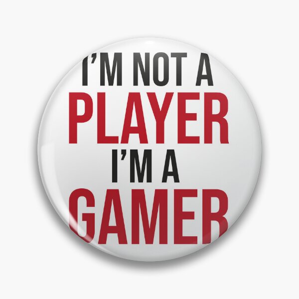Item preview, Im not a player Im a gamer designed and sold by AntonettaKunze.