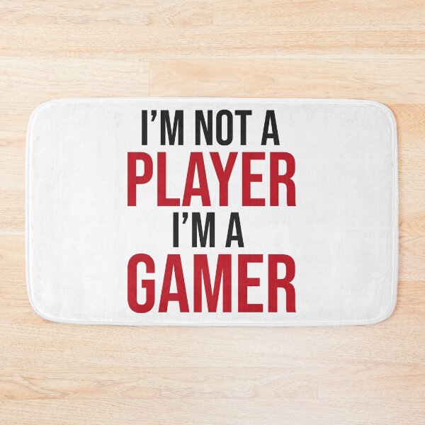 Item preview, Im not a player Im a gamer designed and sold by AntonettaKunze.