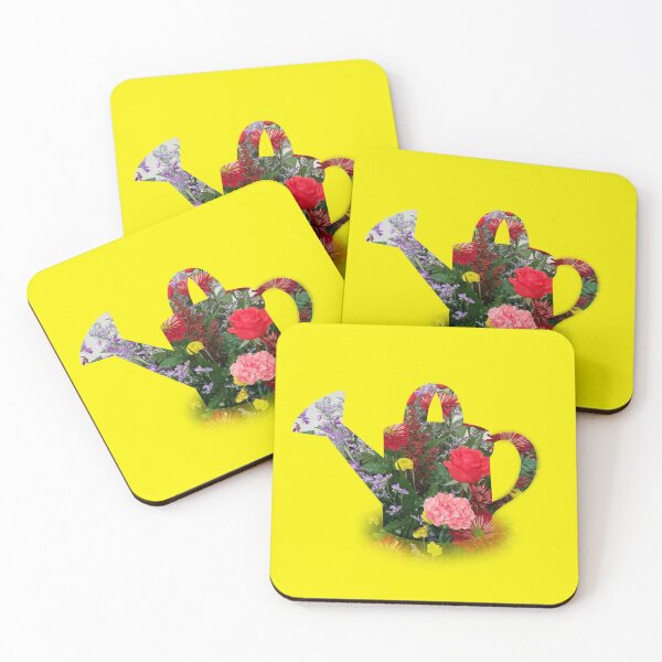 Item preview, Watering Can with Flowers designed and sold by AliCatOriginals.