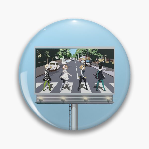 Item preview, K-ON Road Billboard (on Blue) designed and sold by epinkb.