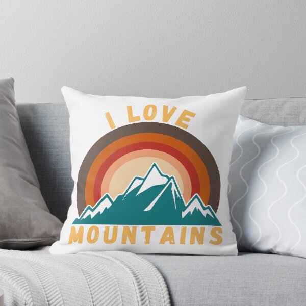 Item preview, I Love Mountains Sunset designed and sold by NoSpecialShop.