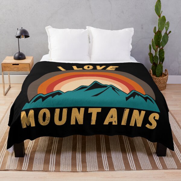 Item preview, I Love Mountains Sunset designed and sold by NoSpecialShop.